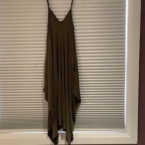 Elegant Olive Green Women's Jumpsuit